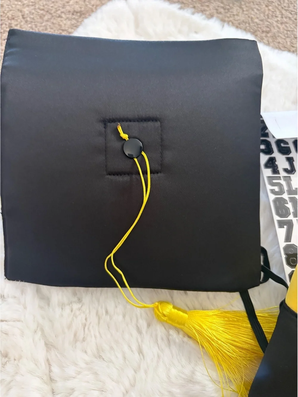 New Huhumy dog graduation outfit